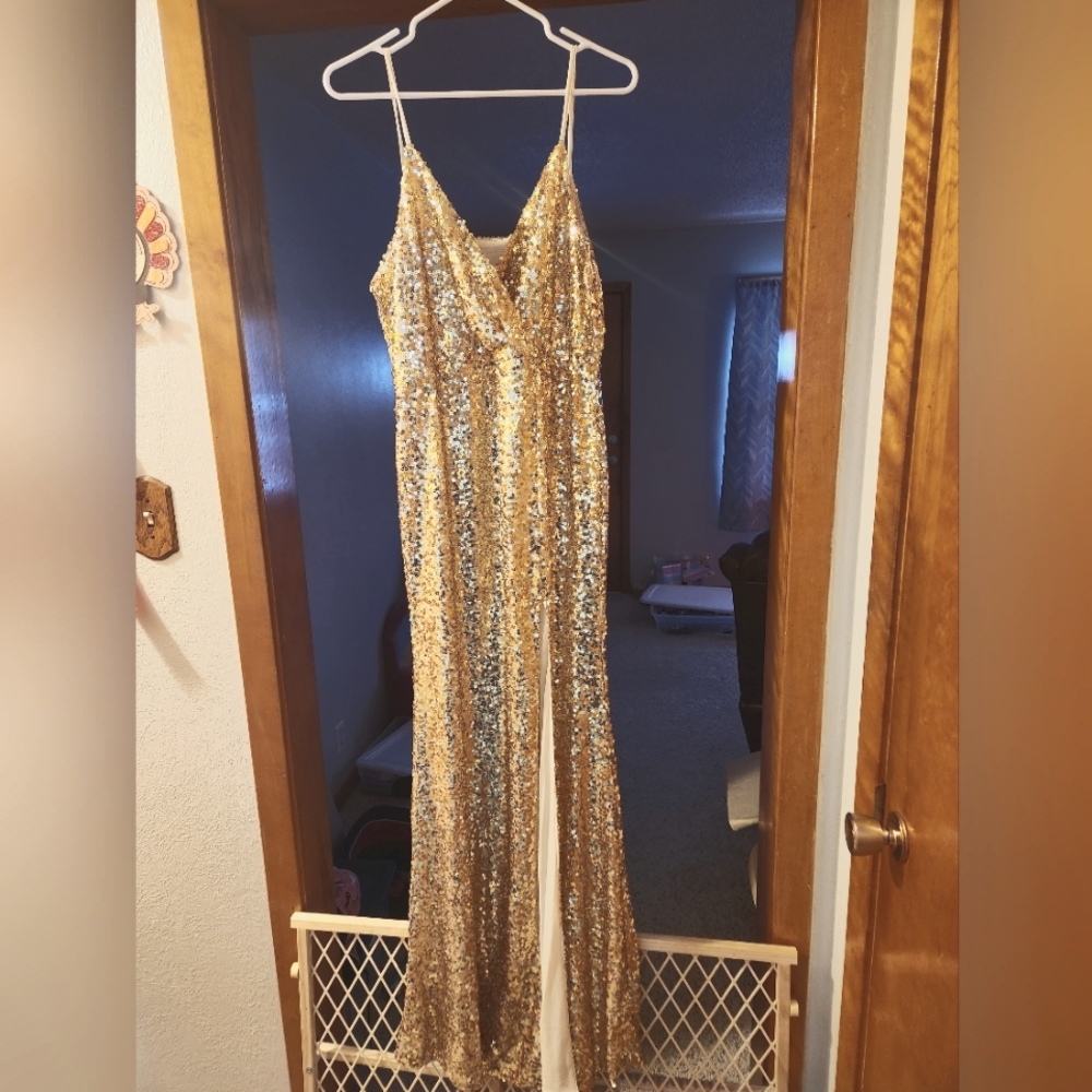 Gold Prom Dress